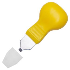裏蓋オープナー 裏蓋外し 裏ブタ外し 腕時計 修理用 こじ開け 工具 ドライバー 電池交換 ベゼル メンテナンス用品 イエローko10000a016